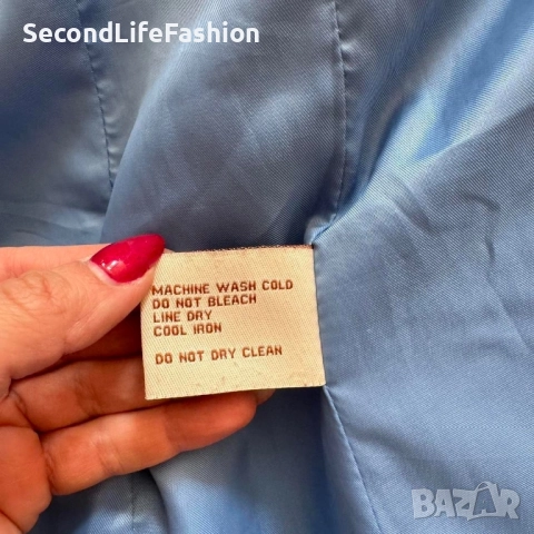 Дамско Светлосиньо яке Michael Kors размер S/M, есенно-пролетно, снимка 3 - Якета - 52859008