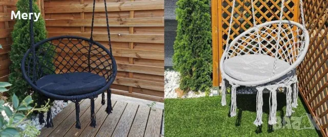 Висяща люлка хамак , снимка 2 - Градински мебели, декорация  - 49048919