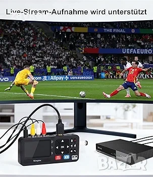 Видео дигитайзер King Ma с 3-инчов екран, резолюция 1080P, 30 кадъра в секунда, VHS цифрово, снимка 7 - Друга електроника - 53588111