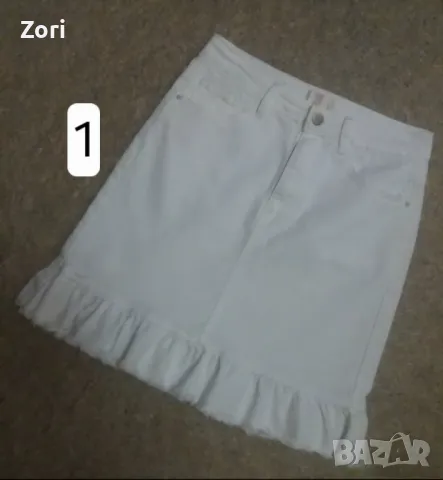 Дънкови поли , снимка 2 - Поли - 41435440