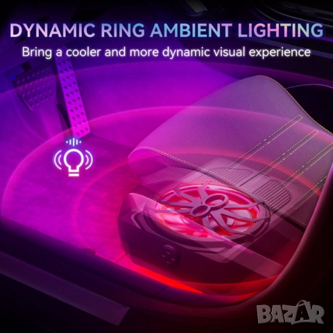 Компактен 10” автомобилен 800W(peak) активен субуфер с RGB амбиентна подсветка с дистанционно, снимка 8 - Аксесоари и консумативи - 52822364