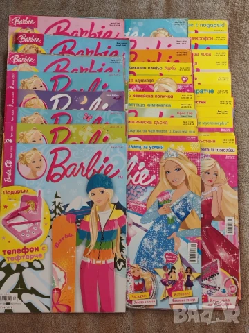 Колекция от 42 броя списания, книжки Барби, 2006/7/8/9/10 година. , снимка 8 - Градински цветя и растения - 42707902