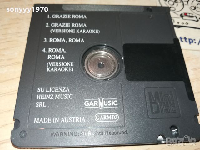 MINIDISC-ROMA ORIGINAL 0306241623, снимка 13 - CD дискове - 46038499