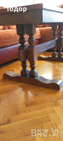 Масивна ретро холна маса, снимка 4 - Маси - 53649525