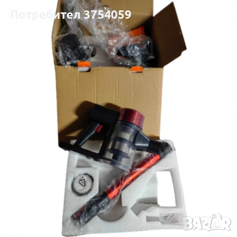 Безжична прахосмукачка Cordless Vacum Cleaner Buture VC50 Red, снимка 11 - Прахосмукачки - 53175217