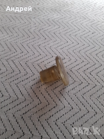 Стара стъклена запушалка,тапа за гарафа #2