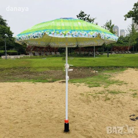 4853 Универсална стойка за плажен чадър свредел за чадър за пясък, снимка 3 - Къмпинг мебели - 45990921