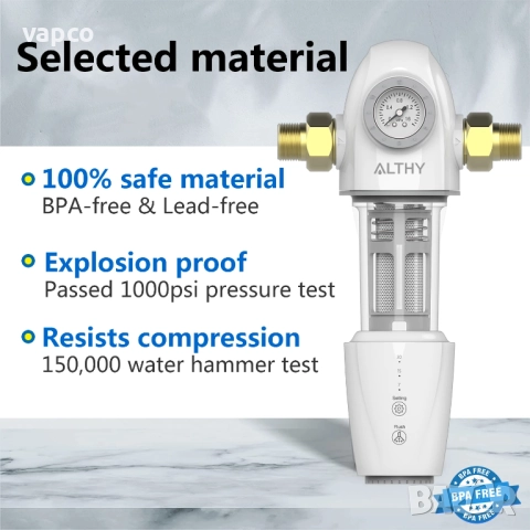 Автоматичен филтър за водопровод ALTHY AUTO2, снимка 6 - ВИК - 51462937