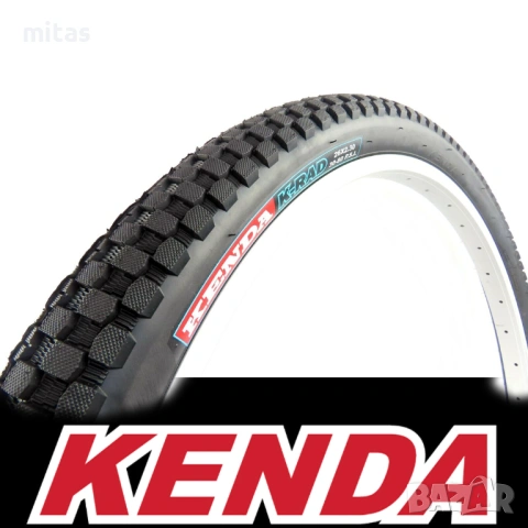 Външна велосипедна гума KENDA K-RAD (20x2.125) (26x2.30), Смесен терен, снимка 5 - Части за велосипеди - 40659444