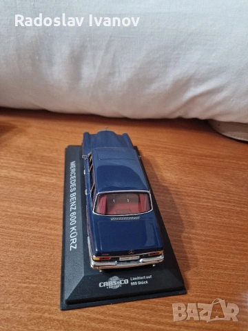 MERCEDES BENZ 600 KURZ 1:43, снимка 5 - Колекции - 53511453
