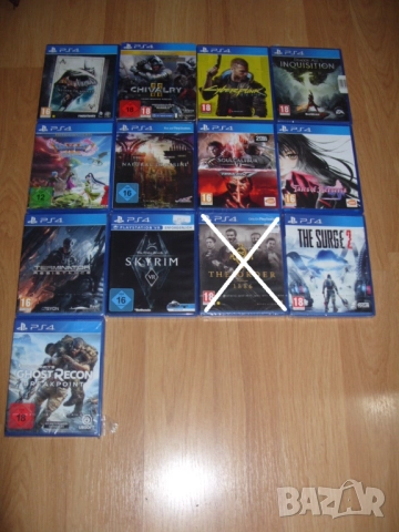 Игри за PlayStation 4, PS4 Част 7 - 45лв за брой