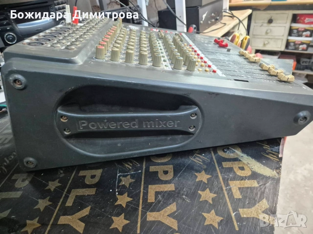 Power mixer, снимка 4 - Ресийвъри, усилватели, смесителни пултове - 53126869