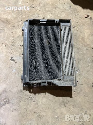 Bmw e60 3.0d воден;климатичен радиатор с дифузиор и кулер, снимка 1 - Части - 46230897
