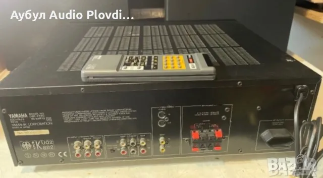 Yamaha Dsp-e580 Digital Sound Processing Amplifier с Оригинално дистанционно, снимка 9 - Ресийвъри, усилватели, смесителни пултове - 50124543