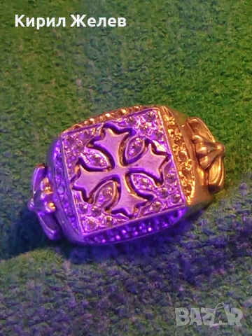 Католически Епископски пръстен сребърен уникат за КОЛЕКЦИОНЕРИ 50751, снимка 18 - Пръстени - 53412295