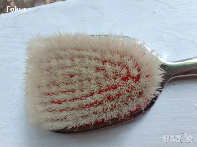 НЕВЕРОЯТНА ПОСРЕБРЕНА РУСКА ЧЕТКА ЗА ДРЕХИ МОСКВА, снимка 4 - Антикварни и старинни предмети - 53519037