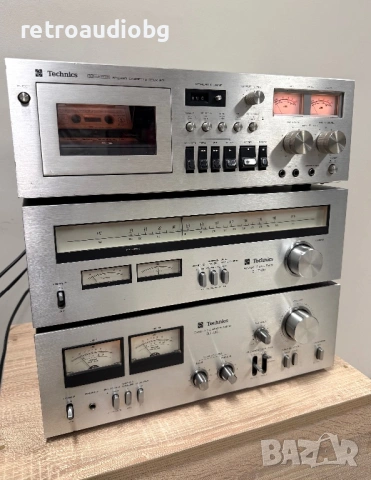 🔈Винтидж аудио сет - система Technics - SU-7300, ST-7300, RS-671 + колони SB-3030🔈, снимка 4 - Аудиосистеми - 53431378