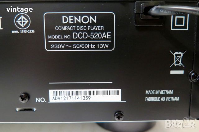 Denon DCD-520AE, снимка 9 - Други - 46795474