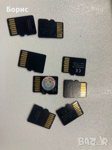8 броя microSD карти, отлични, снимка 2 - Карти памет - 53467786
