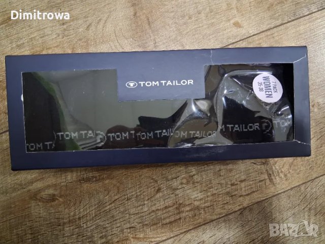 р-р 35-38 Tom Tailor чорапи 7бр., снимка 3 - Дамски чорапи - 49766301