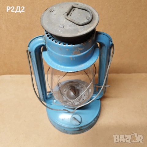 стар газов фенер М, снимка 3 - Антикварни и старинни предмети - 53069690