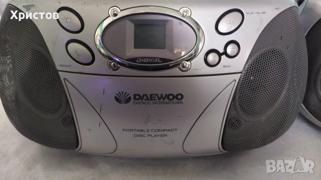 ДВА БРОЯ DAEWOO МР-3 CD/Радио/касетофони ОТЛИЧНО работещи от чужбина, снимка 2 - Радиокасетофони, транзистори - 54052864