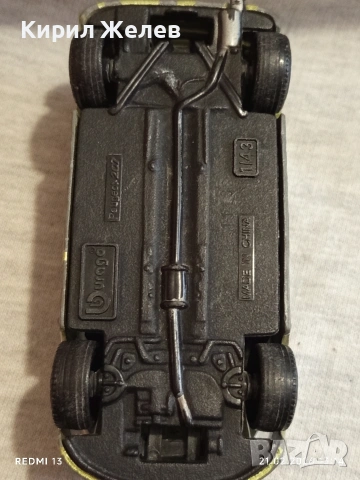 Метална количка Peugeot 207 за КОЛЕКЦИЯ ДЕКОРАЦИЯ 39657, снимка 7 - Колекции - 53571590