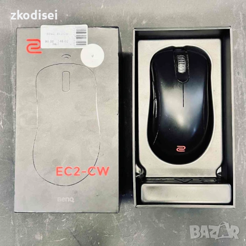 Безжична мишка BENQ - EC2-CW, снимка 2 - Клавиатури и мишки - 53493059