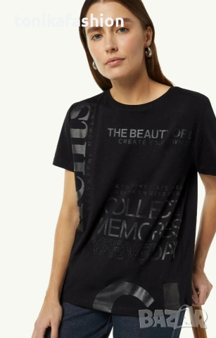 Тениска с надписи, снимка 2 - Тениски - 53903195