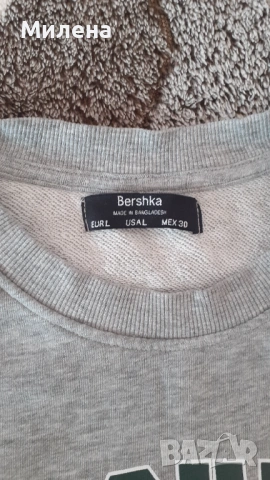 Спортно късо горнище Bershka размер L, снимка 4 - Суичъри - 53642185