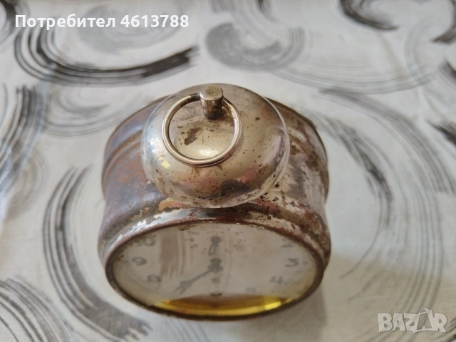 Ретро будилник Густав Бекер, снимка 3 - Антикварни и старинни предмети - 54238113
