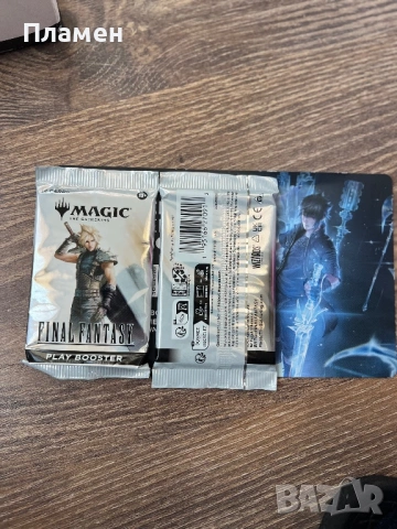 Magic The Gathering Final Fantasy Play Booster Box 30 пакета x 14 карти Ново, снимка 14 - Колекции - 53474371