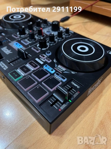 DJ контролер / микс пулт Hercules, снимка 11 - Ресийвъри, усилватели, смесителни пултове - 53828596