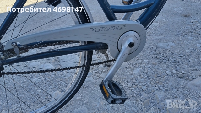 продавам колело Hercules, Дамска рамка.., снимка 4 - Велосипеди - 52960928