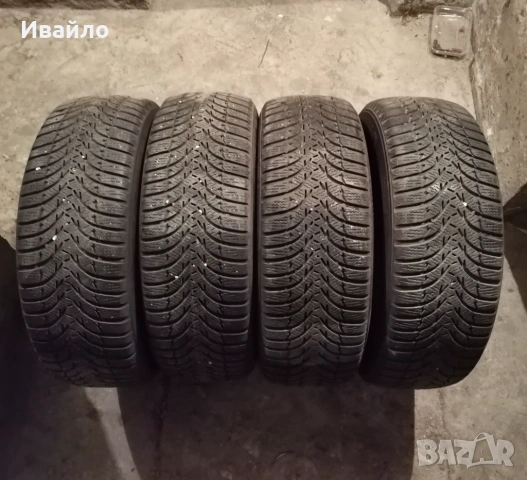 Продавам 4 броя Зимни гуми 215.60.16 на 1 сезон дот 2021 KUMHO 