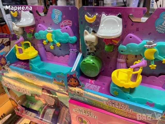 Игрален комплект Gabby's Dollhouse - Терасата на Pandy Paws, 8 части, снимка 5 - Други - 53888781