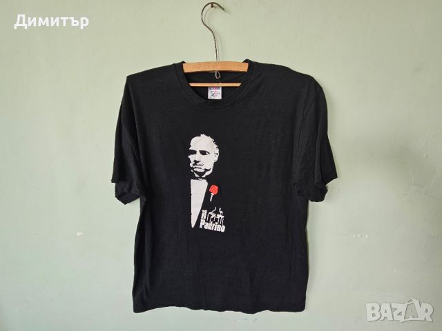 Оригинална тениска на Кръстникът El Padrino Mafia criminal size M, снимка 8 - Тениски - 46686027