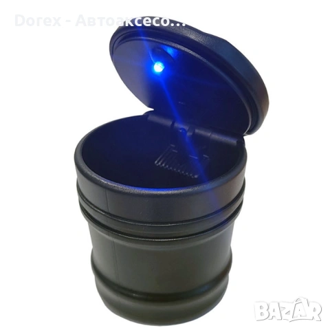 Пепелник за автомобил с LED диод JC-032 / PG89