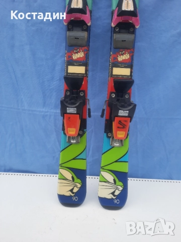 Карвинг детски ски  TECNOpro looney tunes 90 см, снимка 3 - Зимни спортове - 52545956