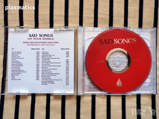 CD – SAD songs, снимка 2 - CD дискове - 45266788