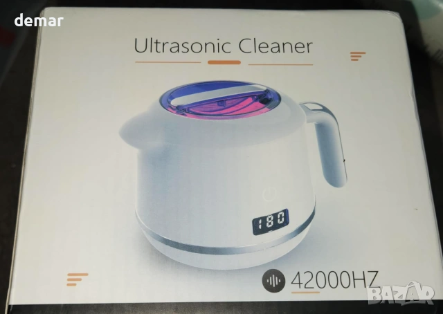 Ултразвукова почистваща машина AURTEC 42kHz с UV светлина, резервоар от неръждаема стомана 180 мл, снимка 8 - Други - 54054668