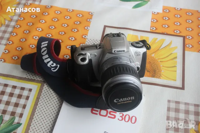 Canon EOS 300 лентов фотоапарат, снимка 7 - Фотоапарати - 48257703