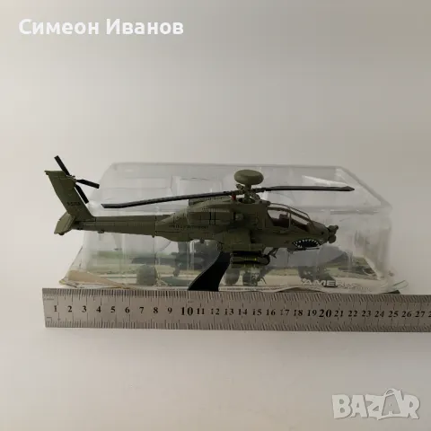 Модел на хеликоптер Boeing AH-64D Apache Longbow В0141, снимка 9 - Колекции - 48694361