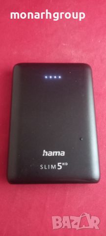 Външна батерия Hama 5 slim 5000mah, снимка 1 - Оригинални батерии - 45687513