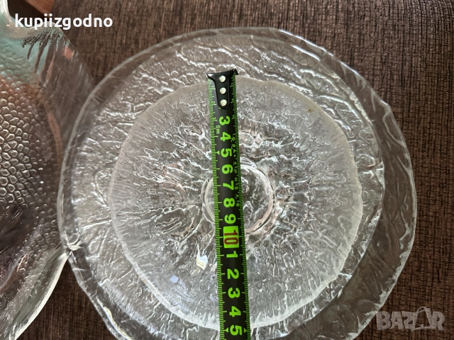 Старинни кристални купи различни форми и размери , снимка 4 - Антикварни и старинни предмети - 51660919