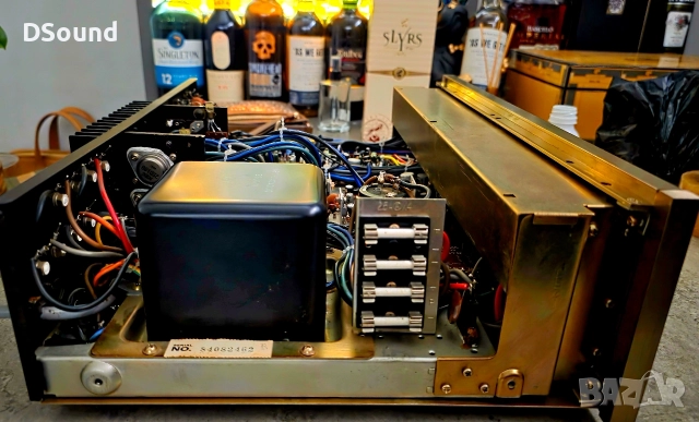 ONKYO A-7055 – Лимитирана Серия №107/200, Old Gold –Class A, снимка 12 - Ресийвъри, усилватели, смесителни пултове - 52587626
