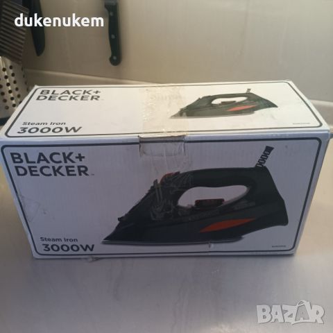 Ютия Black & Decker BXIR3000E, 3000W, снимка 7 - Ютии - 46242189