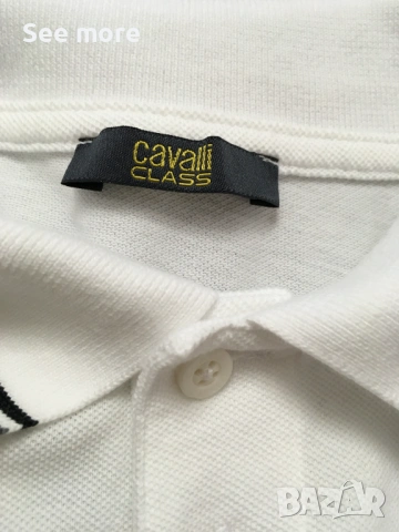 CAVALLI Class мъжка тениска в размер XL, снимка 5 - Блузи - 54015026