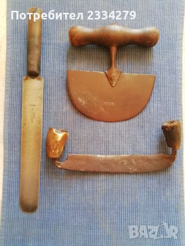 Стари ножове занаятчийски от различни държави и различни  времена. , снимка 1 - Антикварни и старинни предмети - 45271281