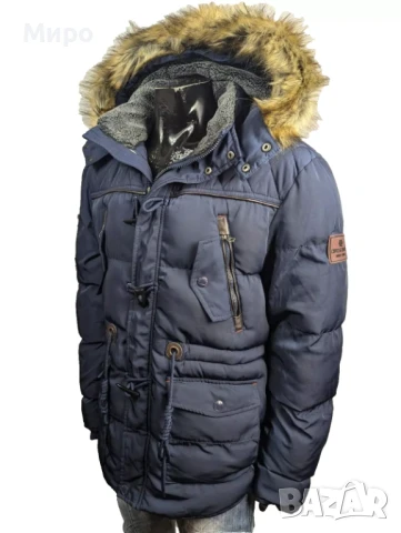 CIPO & BAXX  ДЕБЕЛО ЗИМНО ЯКЕ ЧИСТО НОВО РАЗМЕР ''М'' - 50 , снимка 2 - Якета - 50530458